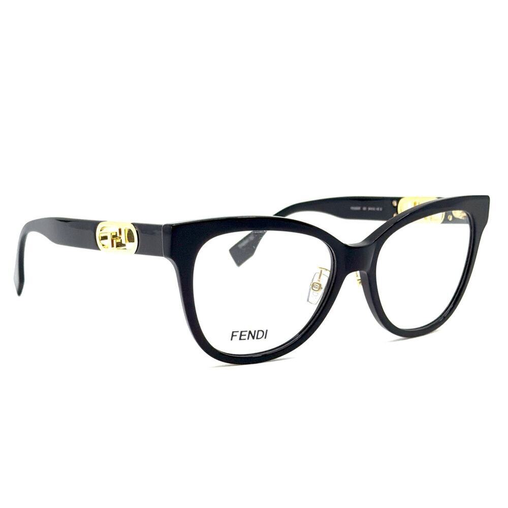NEW!!! FENDI Eyeglasses FE50093F 001 Authentic